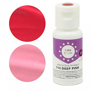 Краситель гелевый Cake Colors 114 DEEP PINK